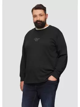 Футболка s.Oliver T-Shirt langarm, черный
