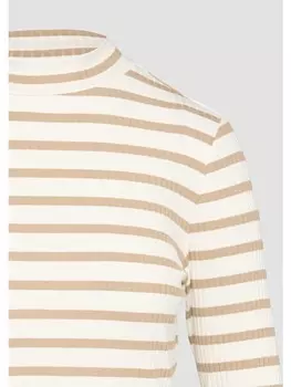 Футболка s.Oliver T-Shirt langarm, цвет Braun-creme