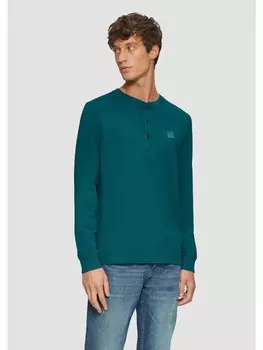 Футболка s.Oliver T-Shirt langarm, цвет Petrol