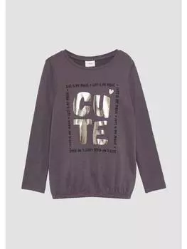 Футболка s.Oliver T-Shirt langarm, фиолетовый