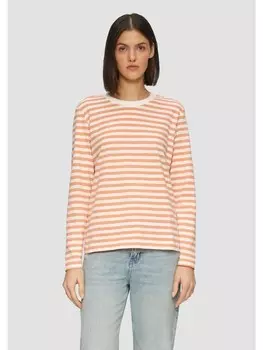 Футболка s.Oliver T-Shirt langarm, оранжевый
