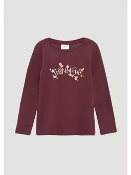 Футболка s.Oliver T-Shirt langarm, розовый