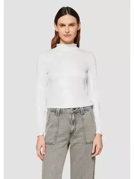 Футболка s.Oliver T-Shirt langarm, серебряный