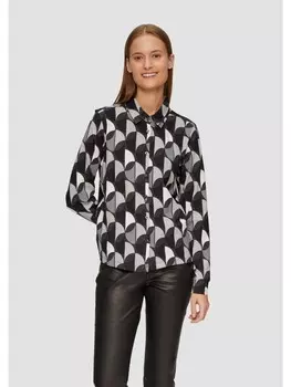Футболка s.Oliver T-Shirt langarm, серый