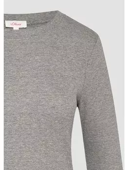 Футболка s.Oliver T-Shirt langarm, серый