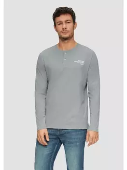 Футболка s.Oliver T-Shirt langarm, серый