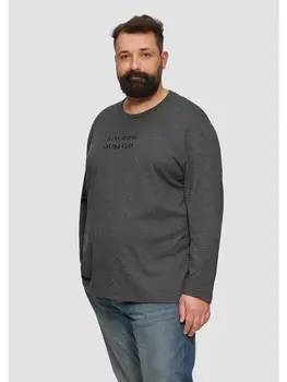 Футболка s.Oliver T-Shirt langarm, серый