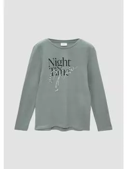 Футболка s.Oliver T-Shirt langarm, синий