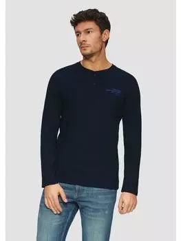 Футболка s.Oliver T-Shirt langarm, синий