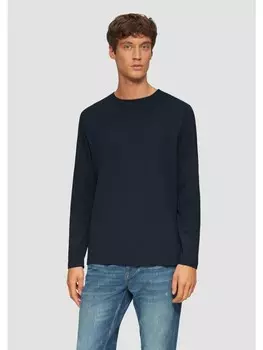 Футболка s.Oliver T-Shirt langarm, синий