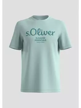 Футболка s.Oliver, зеленый