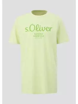 Футболка s.Oliver, зеленый