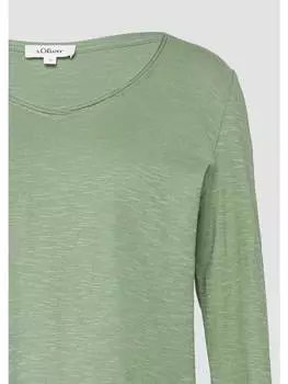 Футболка s.Oliver, зеленый