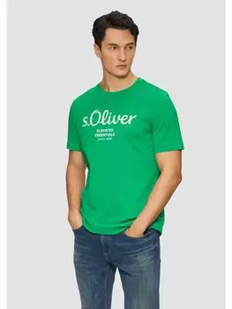 Футболка s.Oliver, зеленый