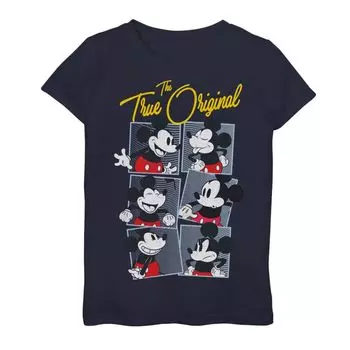 Футболка с оригинальным рисунком Disney's Mickey Mouse для девочек 7–16 лет Licensed Character