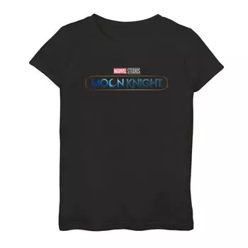 Футболка с основным логотипом и графическим рисунком Marvel Moon Knight для девочек 7–16 лет Licensed Character