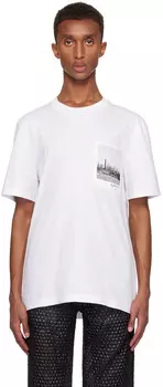 Футболка с открыткой Helmut ang Skyline Helmut Lang