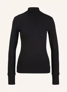 Футболка с отворотом и рукавом 1/1 Trusted Handwork, черный