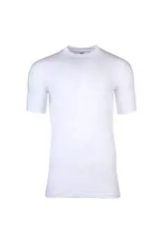 Футболка с овальным вырезом - 2 шт Hom, белый