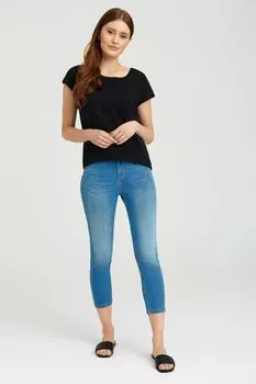 Футболка с овальным вырезом Greenpoint, черный