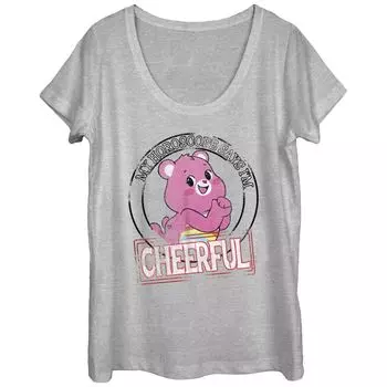 Футболка с овальным вырезом и графическим рисунком Care Bears Cheery Horоскоп для детей Juniors Licensed Character