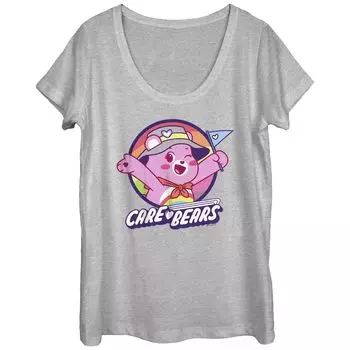 Футболка с овальным вырезом и графическим рисунком Care Bears Hiring Bear для юниоров Licensed Character