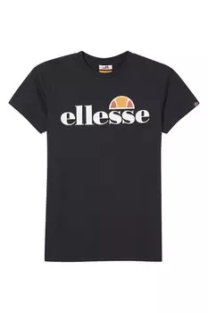 Футболка с овальным вырезом и логотипом Ellesse, синий