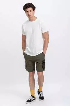 Футболка с овальным вырезом Kaft, белый