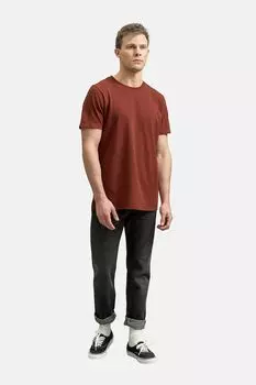 Футболка с овальным вырезом Kaft, красный