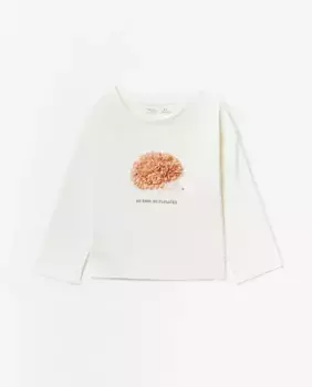 Футболка с ёжиком Sfera, цвет Crudo