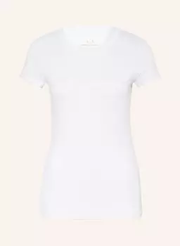 Футболка с пайетками Armani Exchange, белый