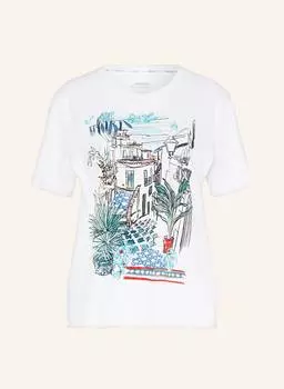 Футболка с пайетками Marc Cain, белый