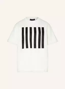 Футболка с пайетками Marc Jacobs, белый
