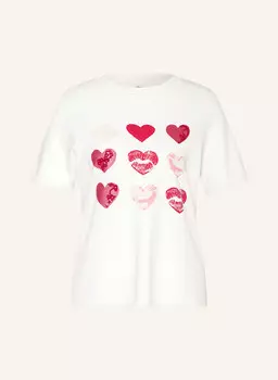 Футболка с пайетками S.Oliver Black Label, белый