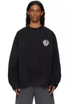 Футболка с панельным кроем Solid Homme, серый