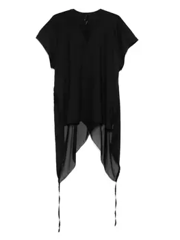 Футболка с панелями Masnada, черный