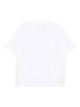 Футболка с панелями SACAI, белый