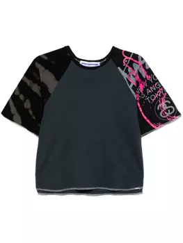 Футболка с панелями Stain Shade, синий