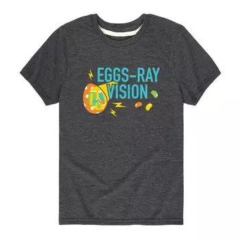 Футболка с пасхальным рисунком Eggs-Ray Vision для мальчиков 8–20 лет Licensed Character