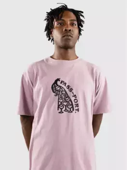 Футболка с павлином Pass Port, сиреневый