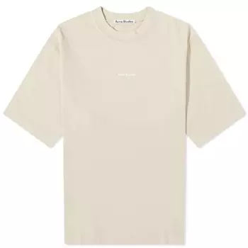 Футболка с печатью Acne Studios Extorr