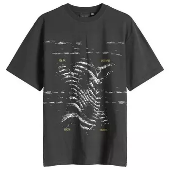 Футболка с перемоткой Daily Paper, черный