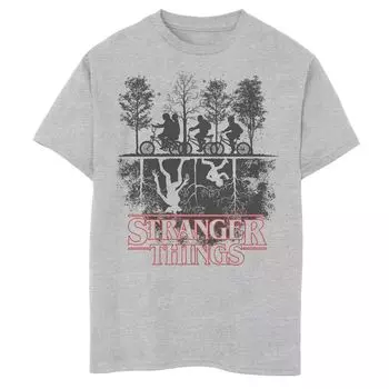 Футболка с перевернутым логотипом и рисунком Stranger Things для мальчиков 8–20 лет Licensed Character
