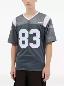 Футболка с перфорацией ICE & TECHNO, серый