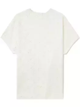 Футболка с перфорацией Y's, нейтральный