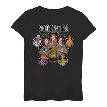 Футболка с плакатом для группового снимка Scooby-Doo Scooby-Doo для девочек 7–16 лет Licensed Character