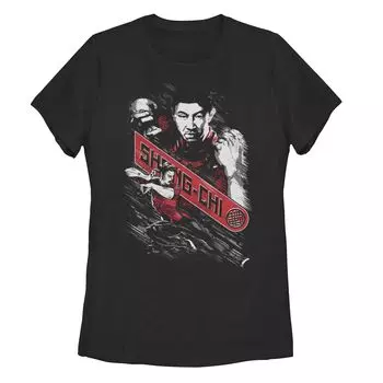 Футболка с плакатом для юниоров Marvel Shang-Chi Fists Licensed Character