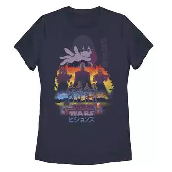 Футболка с плакатом для юниоров Star Wars: Visions Village Bride Reach Licensed Character