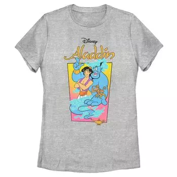 Футболка с плакатом «Джинн и Абу» от Disney's Aladdin Juniors Licensed Character