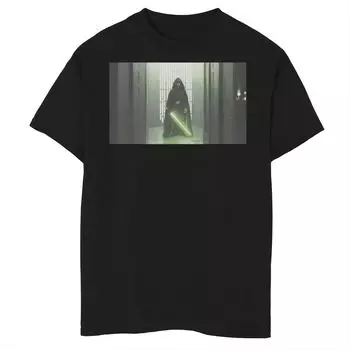 Футболка с плакатом и графическим изображением для мальчиков 8–20 лет «Звездные войны: Мандалорец Люк Скайуокер» Star Wars